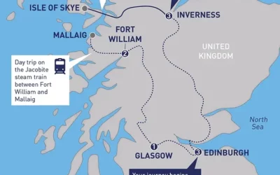 Touring Scotland by Train – 10 Day Pre-Planned Tour